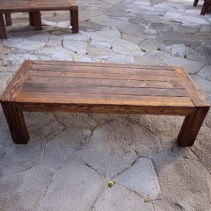 rustic handmade custom size wooden coffee table old style farmhouse decor natural live edge reclaimed solid rectangular barn wood table gift