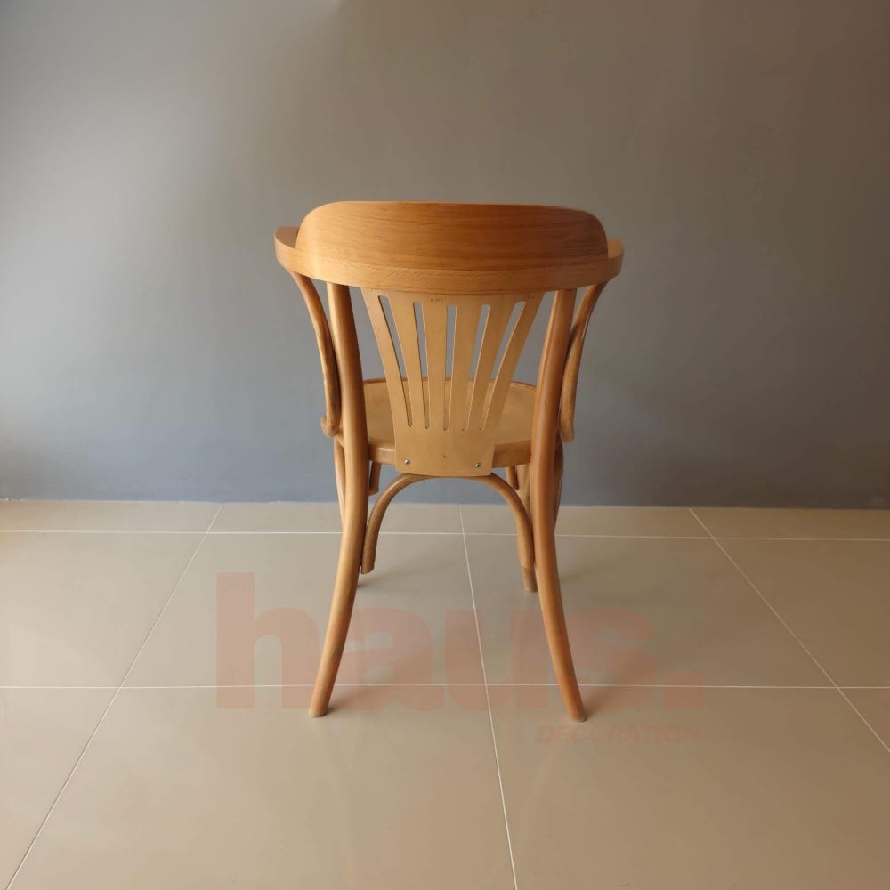 Solid Wooden Dining Chair, Natural Wood Chairs, Solid Wood Legs, Dining Table Chairs, Luxurious Chair, Restaurant Chairs, Woodworking Chair - Image 4