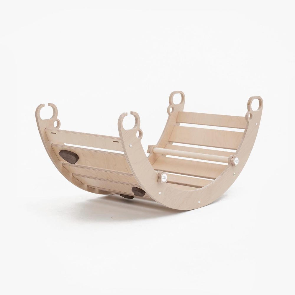 Climbing arch, climbing toy for children, rocker ramp, rocker-arch, rocker, Montessori toys, wooden rocker, climbing gym - Image 4