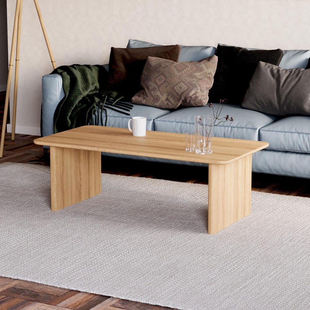 Nesting Coffee Tables - Modern Nesting Tables Set - Solid Oak Coffee Table - Minimalist Coffee Table - Wood Nesting Tables - Image 5