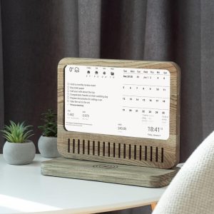 Personalized Smart Display – Calendars, News and Live Data, DAKBoard Smart Calendar With Family Planner and Wireless Smartphone Charging