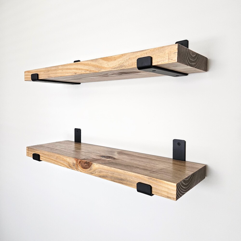 Laundry Room Shelves, Set of 2, Custom Real Wood Shelving for Laundry Storage - Image 7