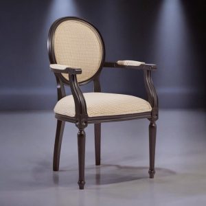 Antique Turkish Armchairs Pair 19th Century Handmade Rustic Ottoman Style Living Room Chairs