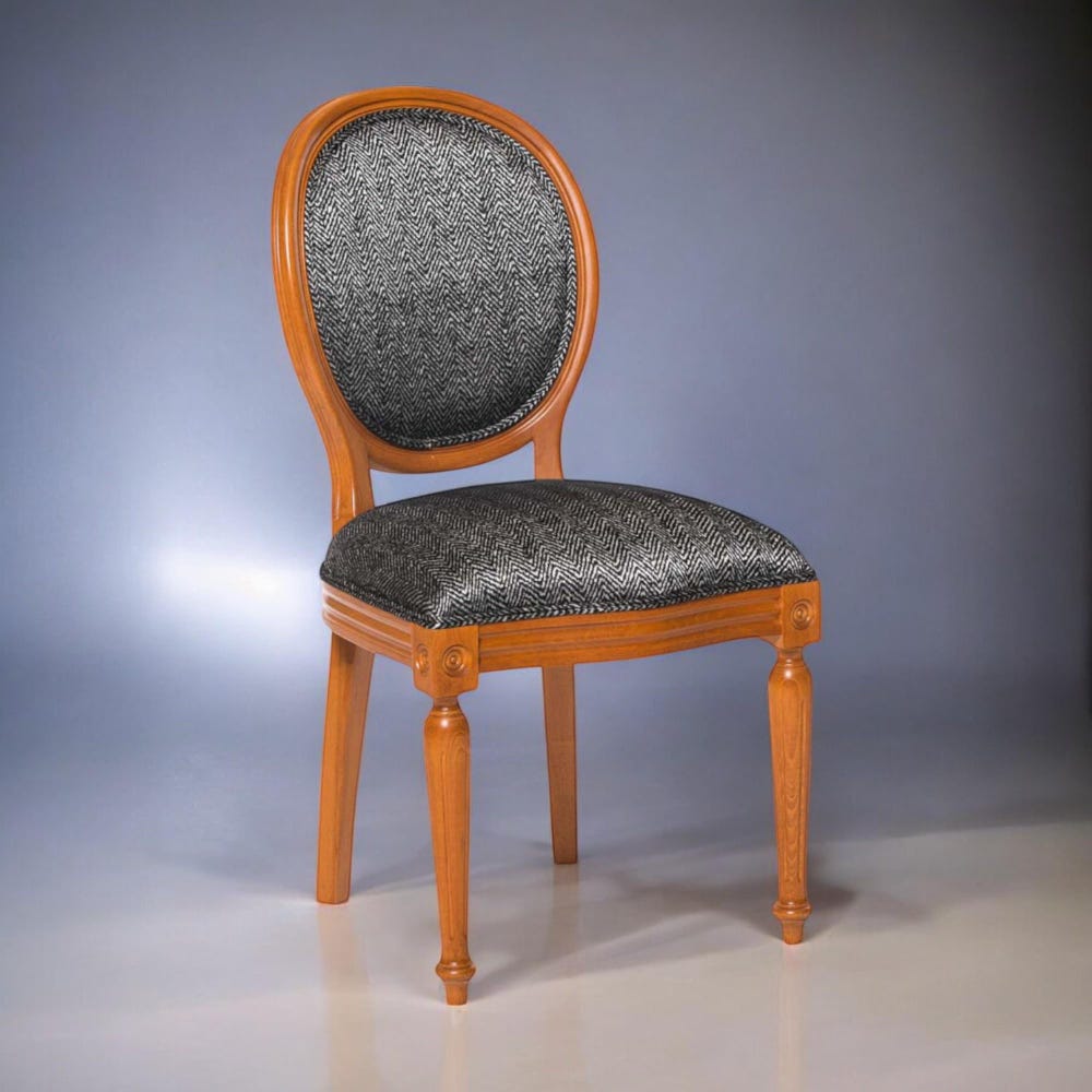 Antique Turkish Armchairs Pair, 19th Century Handmade Rustic Living Room Chairs, Vintage Oriental Seating - Image 4