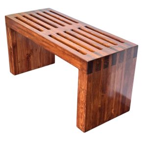 Wooden Bench Outdoor Furniture Indoor Patio  Stall Picnic Handmade Balcony Sunroom Backless Seat - Slatted Bench Table