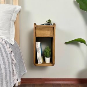 il_1000x1000.6791687852_q9rx.jpg Free shipping, Nightstand,narrow nightstand,Wall nightstand,floating shelves