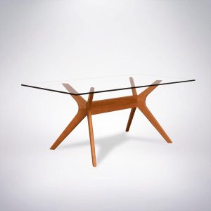 Strata Glass Dining Table