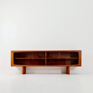 Vintage Mid century Danish Sideboard Showcase by Silkborg Møbler, Denmark, 1960s