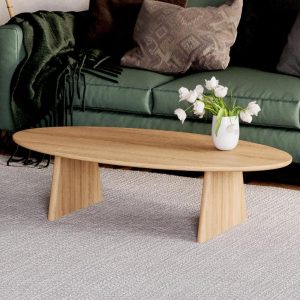 Modern Coffee Table - Aesthetic coffee table - Scandi coffee table - Solid oak coffee table -Wooden coffee table - Living room table