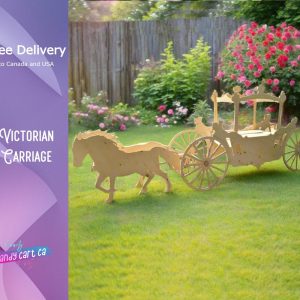 Party idea Carriage | Victorian carriage | Princess | Birthday idea | Queen Cart | Cake stand Bar | Party Decor | For her | Victorian Cart