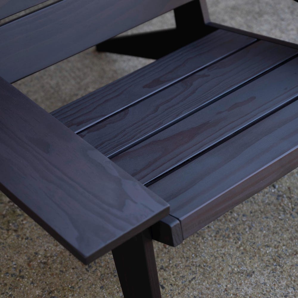 Adirondack Chair - modern lounge chair - firepit chair - outdoor armchair - patio chair - Image 8