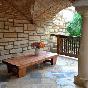 Wooden rustic coffee table handmade farmhouse custom size live edge solid sofa unique handcrafted old or reclaimed wood for living room gift