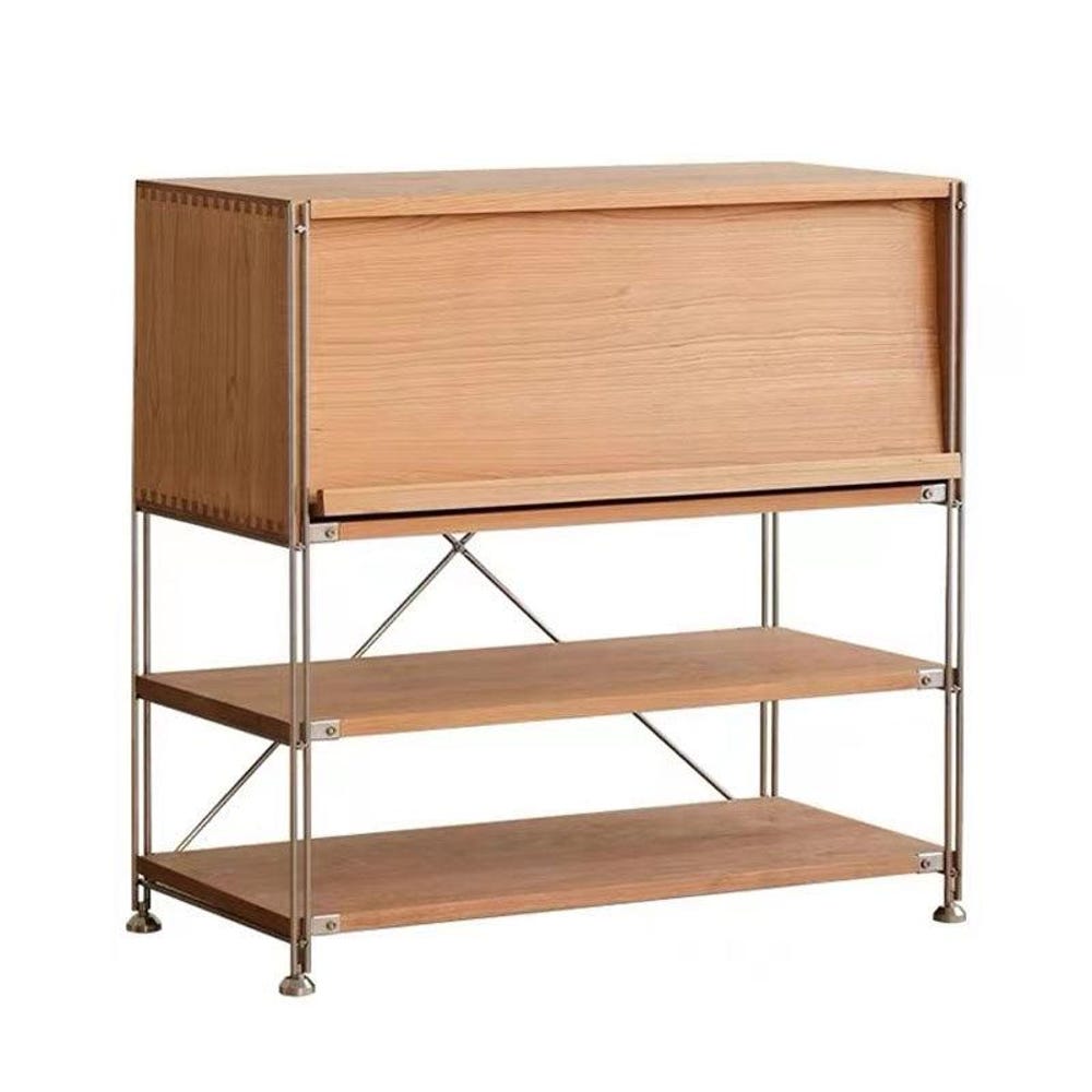 Contemporary Wooden Sideboard | Hallway Storage Cabinet | Modern Minimalist Sideboard | Entryway Storage Console | Living Room Organizer - Image 6