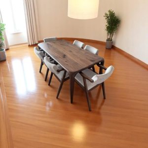 Live Edge Walnut Dining Table, Modern Handcrafted Wood Kitchen & Dining Table, Unique Natural Wood Table for Home