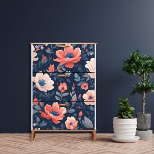 Shoe Storage Cabinet for Small Spaces – Flip-Door Storage for Shoes and Accessories, Adjustable Shelves, Compact and Stylish