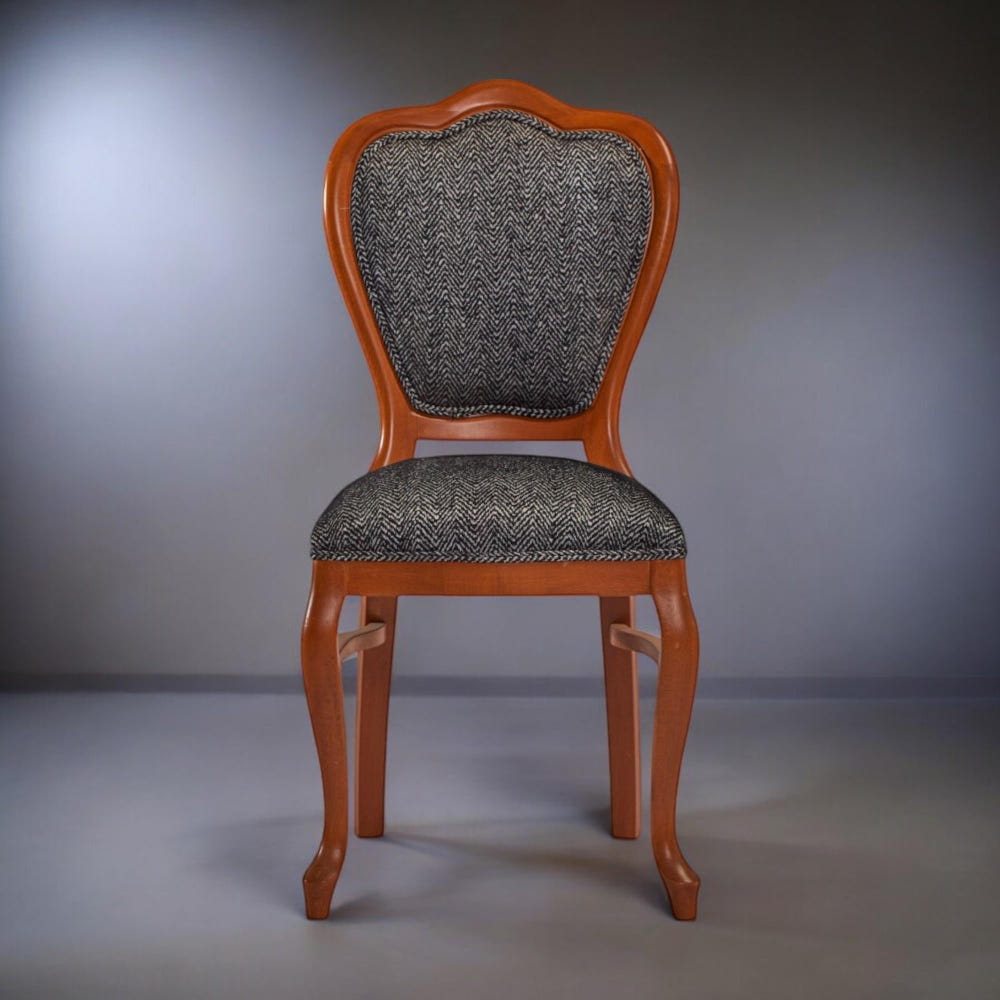 Antique Pair Of Turkish Armchairs With, 19th Century Turkish Style Living Room Chair, Handmade Rustic Turkish Armchair - Image 5