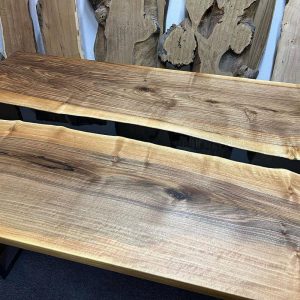 Epoxy TableTop ,Luxury dining Table, sofa, Side center table top Live Edge Walnut Table, Custom Order, Epoxy Resin River Table, Natural Wood