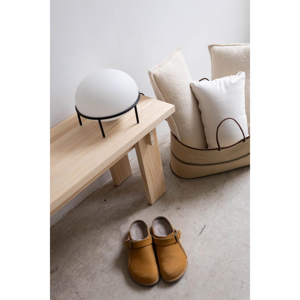 Solid wood entry bench, handmade, 120 cm - Begur medium - Image 6