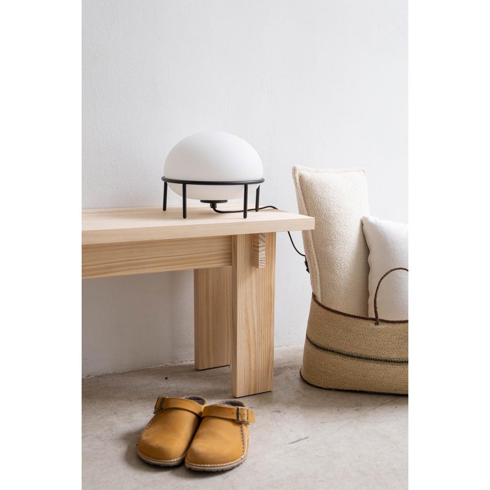 Solid wood entry bench, handmade, 120 cm - Begur medium - Image 4