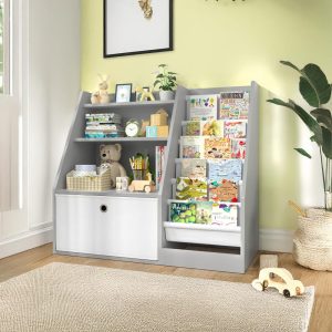 il_1000x1000.6827496471_46ar.jpg Childrens Book Shelf, Montessori Bookcase, Toy Basket, Wooden Toyshelf, Storage For Toys, Kids Bookshelf, Book Storage Organizer, Toy Box