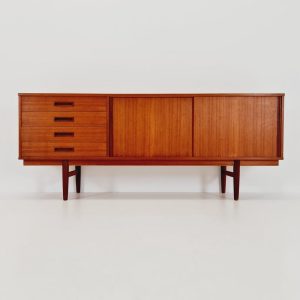 Swedish Teak Mid century Sideboard by Nils Jonsson for Hugo Troeds, 1960s
