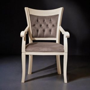 Antique Turkish Armchairs Pair, 19th Century Handmade Rustic Living Room Chairs, Vintage Ottoman Style Seating