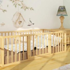 Montessori floor bed - Toddler bed - Montessori furniture - Kids Furniture -Kids furniture Toddler Floor Bed -  - Wooden Toddler Bed