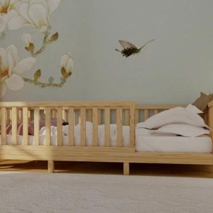 Montessori floor bed - Toddler bed - Montessori furniture - Kids Furniture -Kids furniture Toddler Floor Bed -  - Wooden Toddler Bed