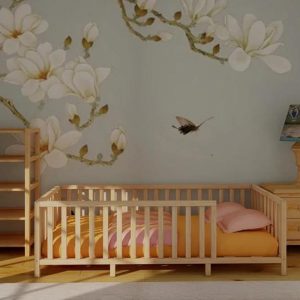 Montessori floor bed - Toddler bed - Montessori furniture - Kids Furniture -Kids furniture Toddler Floor Bed -  - Wooden Toddler Bed