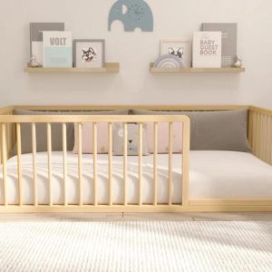 Montessori floor bed - Toddler bed - Montessori furniture - Kids Furniture -Kids furniture Toddler Floor Bed -  - Wooden Toddler Bed