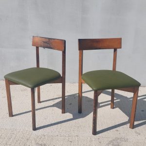 A Pair of Vintage Dining Chairs, Vintage Furniture  , Retro,  Mid Century Modern,  Mid Century Modern Dining Chairs, 1970's