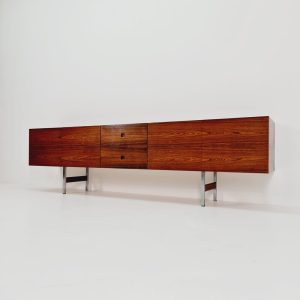 Super Rare Mid Century Modern Danish Sideboard Rose wood, 1960s