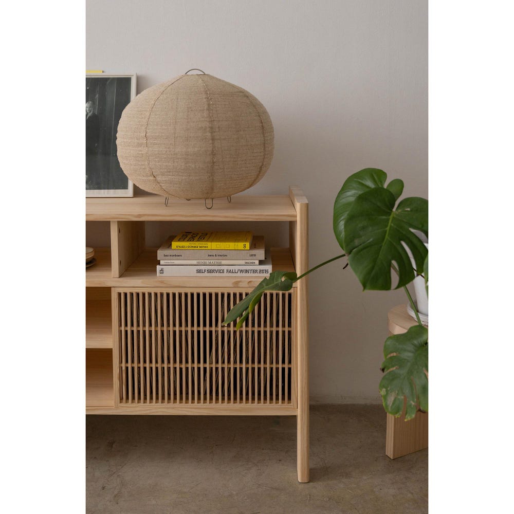 Wooden Turntable Stand, Vinyl Record Storage, 118" - Mesquida Large - Image 6