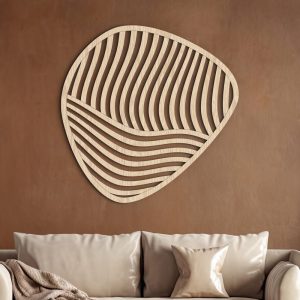 Wood Wall Art | Unique Modern Wood Art | Asymmetrical wall art | Geometric Wood Decor | Minimalist wall art | Abstract wood wall panels