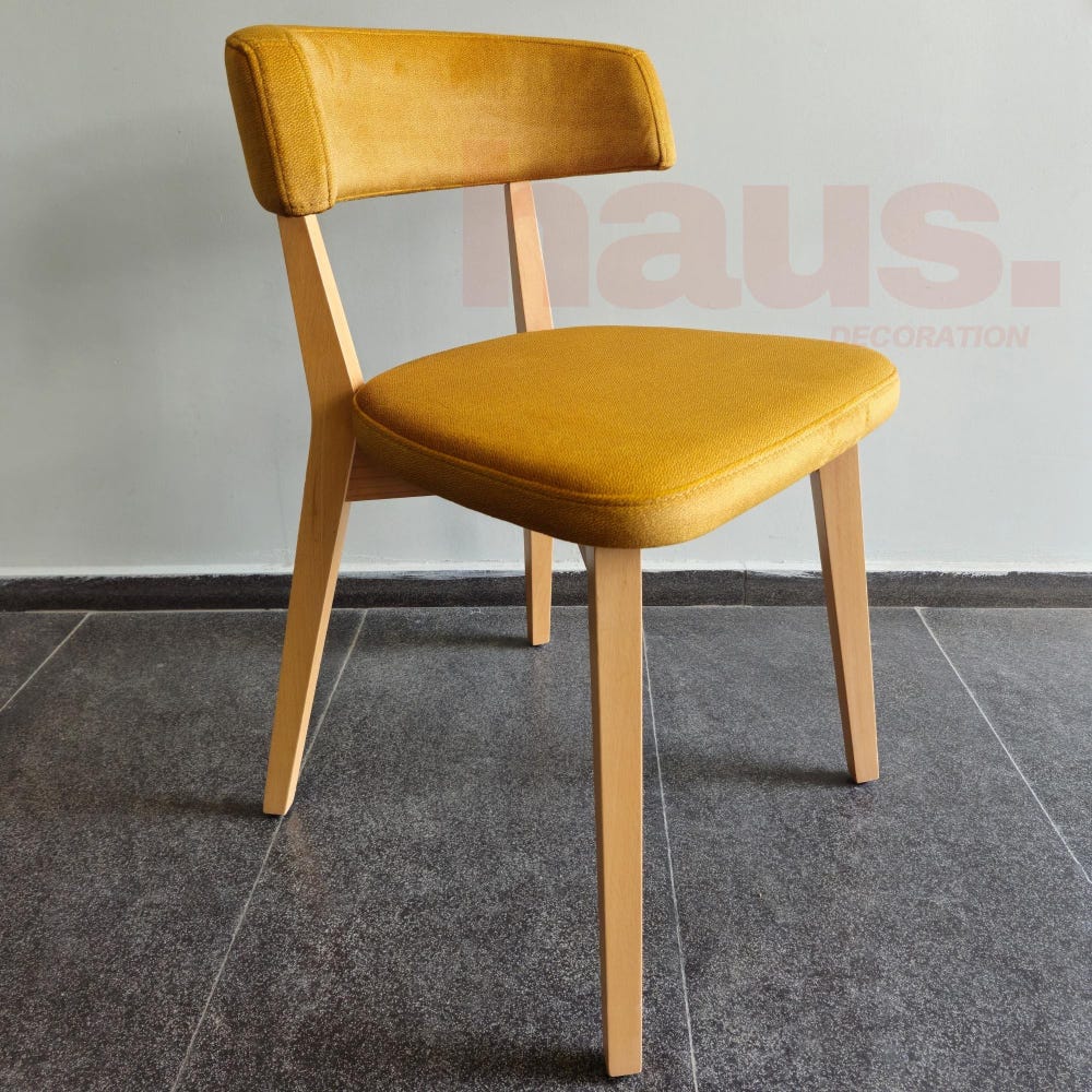 Mid Century Modern Dining Chair, Customize Velvet Chair, Solid Wood Legs, Comfortable Dining Chair, Restaurant Chair, Chairs for Living Room