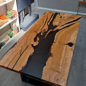 Epoxy TableTop ,Luxury dining Table, sofa, Side center table top Live Edge Walnut Table, Custom Order, Epoxy Resin River Table, Natural Wood