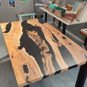 Epoxy TableTop ,Luxury dining Table, sofa, Side center table top Live Edge Walnut Table, Custom Order, Epoxy Resin River Table, Natural Wood