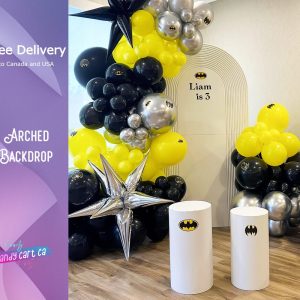 Ripple Backdrop Grooved arch for parties