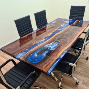 Epoxy TableTop ,Luxury dining Table, sofa, Side center table top Live Edge Walnut Table, Custom Order, Epoxy Resin River Table, Natural Wood