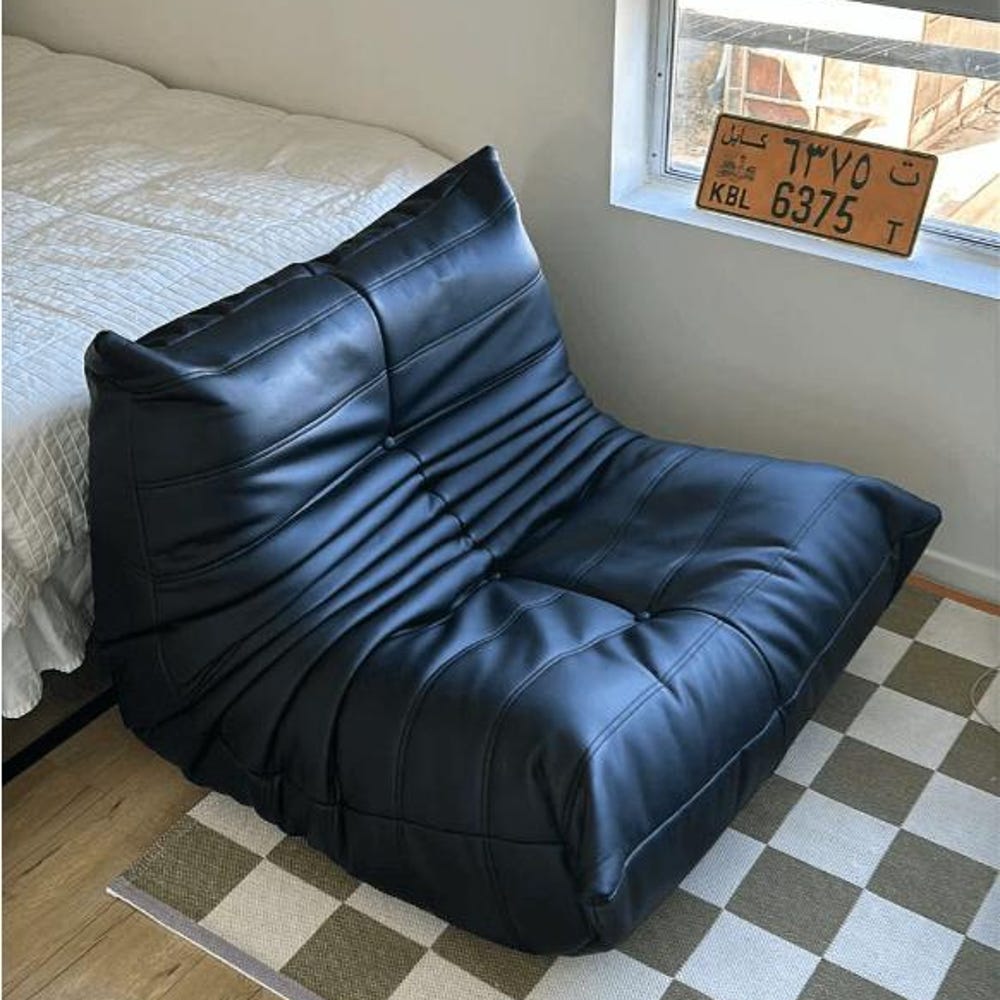 Togo Leather Sofa – Iconic French Lounge Chair | Mid-Century Modern Seating, Soft All-Leather Upholstery, Living room sofa, home decor - Image 10