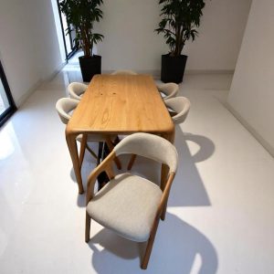 Live Edge Dining Table Handcrafted Walnut Wood Table Modern Kitchen & Dining Room Furniture