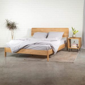 Oak Bed Frame Norwich Scandinavian Design Bedroom Furniture Handmade Unique Minimalist Oak Wooden Bed Frame Lof Bed Frame Bedroom Oak Decor