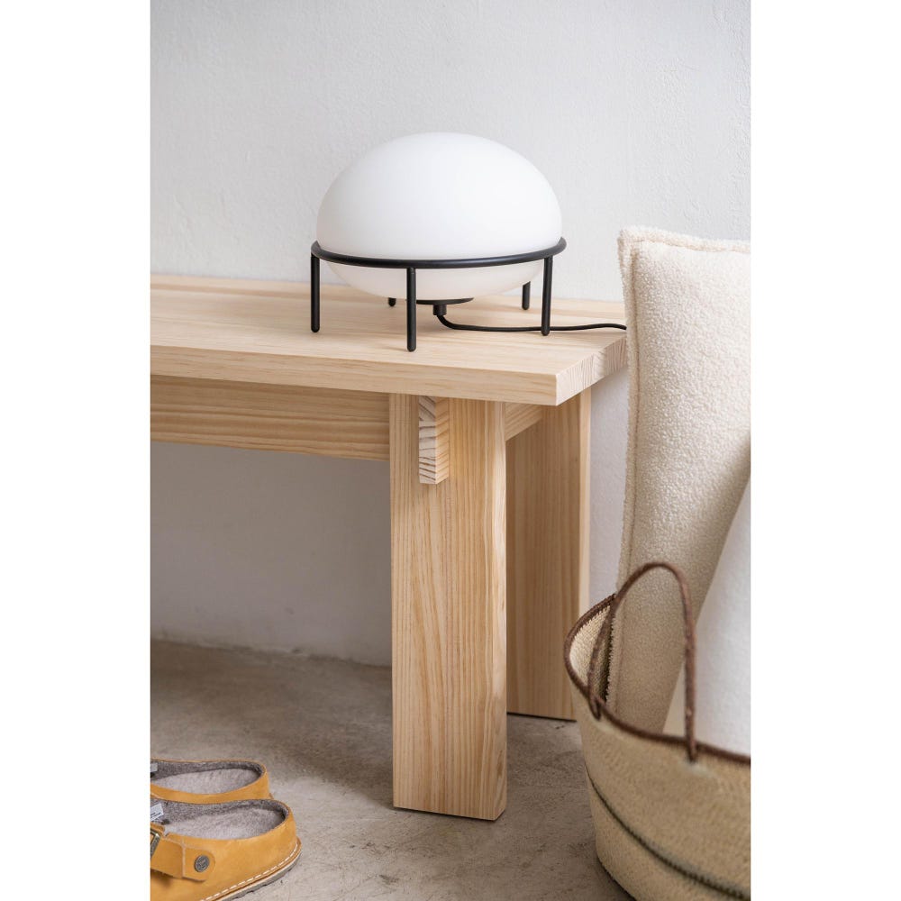 Solid wood entry bench, handmade, 120 cm - Begur medium - Image 7