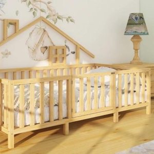 Montessori floor bed - Toddler bed - Montessori furniture - Kids Furniture -Kids furniture Toddler Floor Bed -  - Wooden Toddler Bed