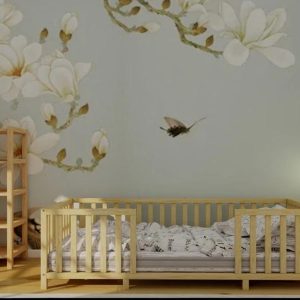 Montessori floor bed - Toddler bed - Montessori furniture - Kids Furniture -Kids furniture Toddler Floor Bed -  - Wooden Toddler Bed