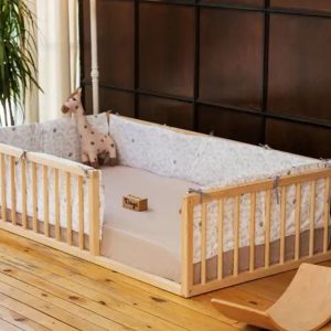 Montessori floor bed - Toddler bed - Montessori furniture - Kids Furniture -Kids furniture Toddler Floor Bed -  - Wooden Toddler Bed