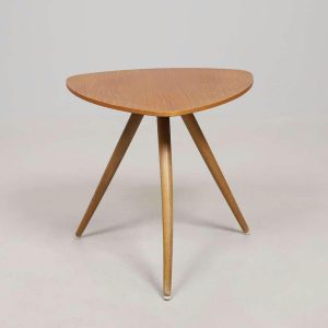 Mid century teak side table vintage bedside table teak entry table teakwood table small vintage table Scandinavian modern furniture 60s