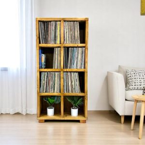 Record Album Storage Cabinet Vinyl Record Crate Vinyl Record Stand Record Table Vinyl Record Storage Shelf Furniture Made in USA