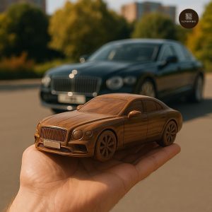 Unique Wooden Car Model – Handcrafted Personalized Car Gift, Perfect for Husband, Dad, or Collector Display