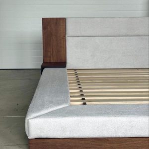 Platform Bed | Wooden Bed Frame | Walnut Bed Frame | Custom Bed Frame